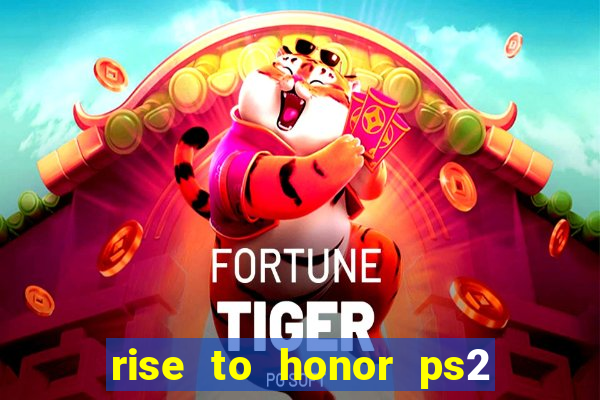 rise to honor ps2 iso pt br